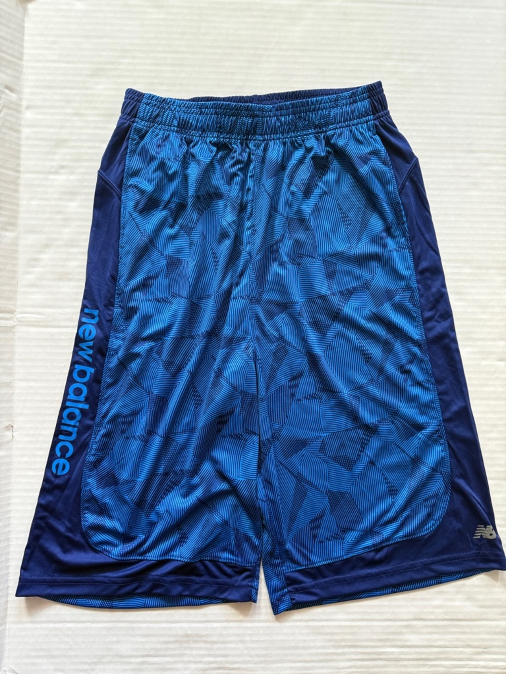 NWT New Balance Boy’s Royal and Navy Athletic Shorts XL 18/20